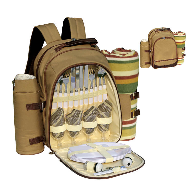 picnic backpack for 4